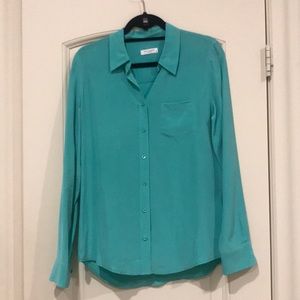 Spring Green Equipment Blouse